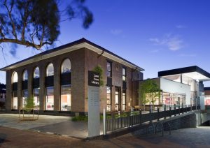 exterior image of lane cove library in lane cove NSW